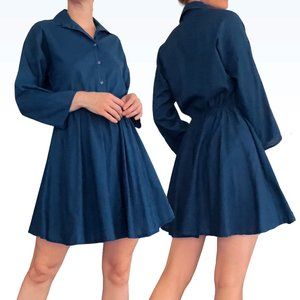 VINTAGE • The American Shirt Dress • flared‎ shirtdress